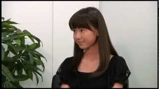 籠谷さくら　第13回全日本国民的美少女コンテストインタビュー動画