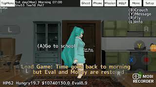 Saki Miyu Part 2-School Girl Simulator