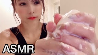 【ASMR】音を楽しむ正しい手洗い【音フェチ】hand washing to enjoy the sound.