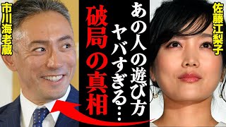市川海老蔵&佐藤江梨子、破局理由がヤバすぎた！？「アノ人の遊び方はひどすぎた…」