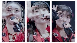 牧野真莉愛, 羽賀朱音, 北川莉央 / 大きい瞳