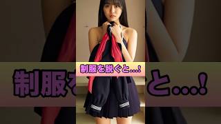 制服を脱ぐと…!? 豊田ルナ #グラビアアイドル #モデル #ミスマガジン #水着