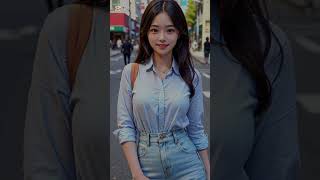 【AI美女グラビア】スマホで見やすい縦画像！Vol.42 街で見かけた美女！AI美女画像を1分！【AI beauty gravure!】　#aiart #ai美女 #shorts