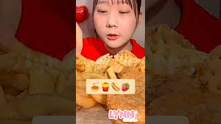 MIYU ASMR || 🍝🍟🌭🍓 || #fyp
