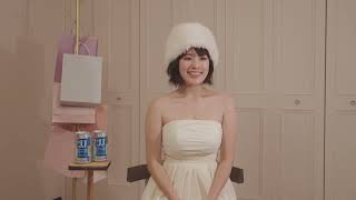 【メイキング＆インタビュー】筧美和子さんが平成メイクでJJ表紙に？！「茉莉花〈ジャスミン茶割・JJ〉缶」コラボ広告