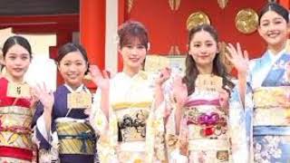 福山絢水、大原優乃らエイベックス所属の若手女優が晴れ着姿披露　２０２５年の抱負語る