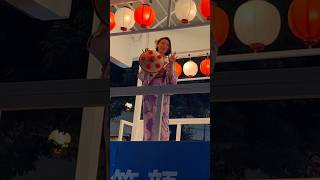 第63回山形花笠まつり1日目ゲスト　橋本マナミさん　朝倉さやさん。