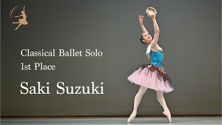 JIBF2024Summer Winner 鈴木咲 Saki Suzuki Japan International Ballet Competition Summer 2024