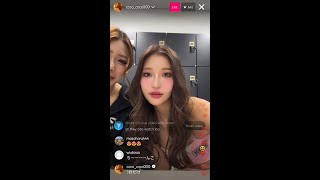 Coco instagram live 060523