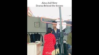 Aina Asif New drama BTS! 💌 #youtubeshorts #ainaasif #pakistanidrama #parwarish #mayiri