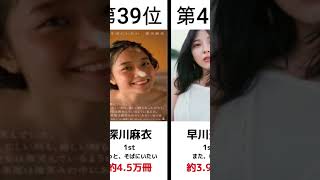 乃木坂46・個人写真集売り上げランキング#芸能人 #芸能界 #芸能 #shorts #乃木坂 #乃木坂