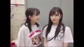 NMB48 山本彩 上西怜「ペロペロしてもいいですか？」180622