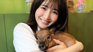 【彼女とデートなう】ナデナデしたい…月城まゆと原宿散歩＆水着でババ抜き対決