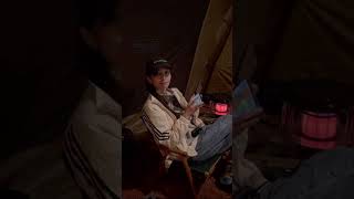 【キャンプ歴1年】成長して嬉しそうなアラサー