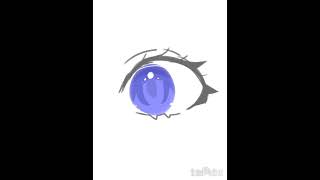 目描きました 可愛くないのは認めます