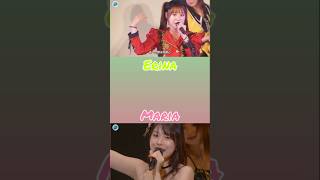 Erina + Maria 💚🩷 #モ一ニング娘 #helloproject #morningmusume #ikutaerina #makinomaria #生田衣梨奈 #牧野真莉愛